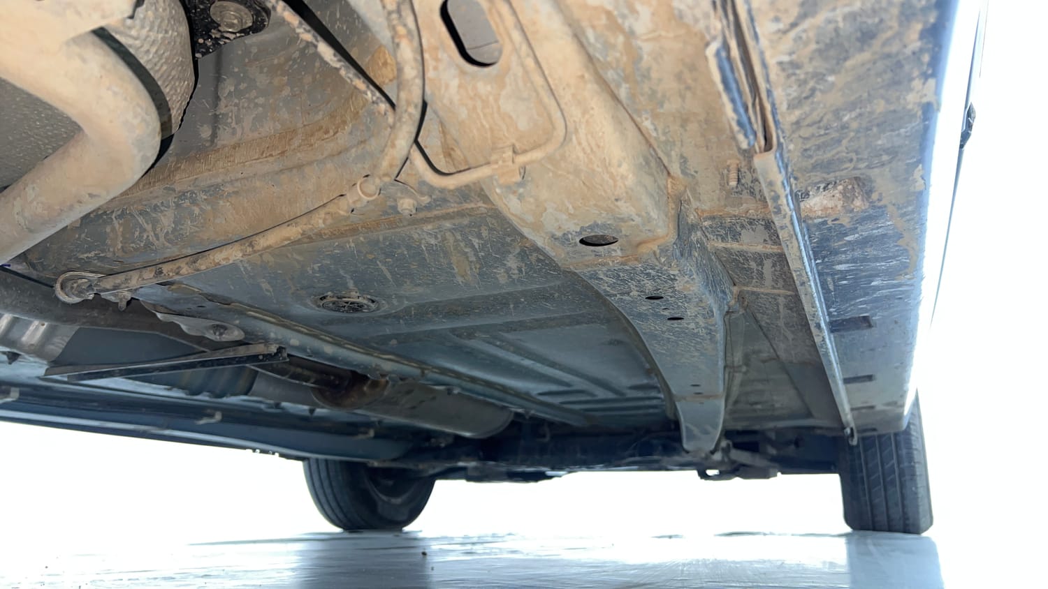 Used 2022 Maruti Suzuki Baleno Delta Petrol Manual extra REAR RIGHT UNDERBODY VIEW