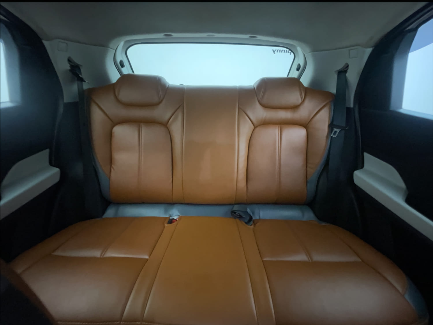 Used 2023 Tata Punch Pure MT Petrol Manual interior REAR SEAT CONDITION VIEW