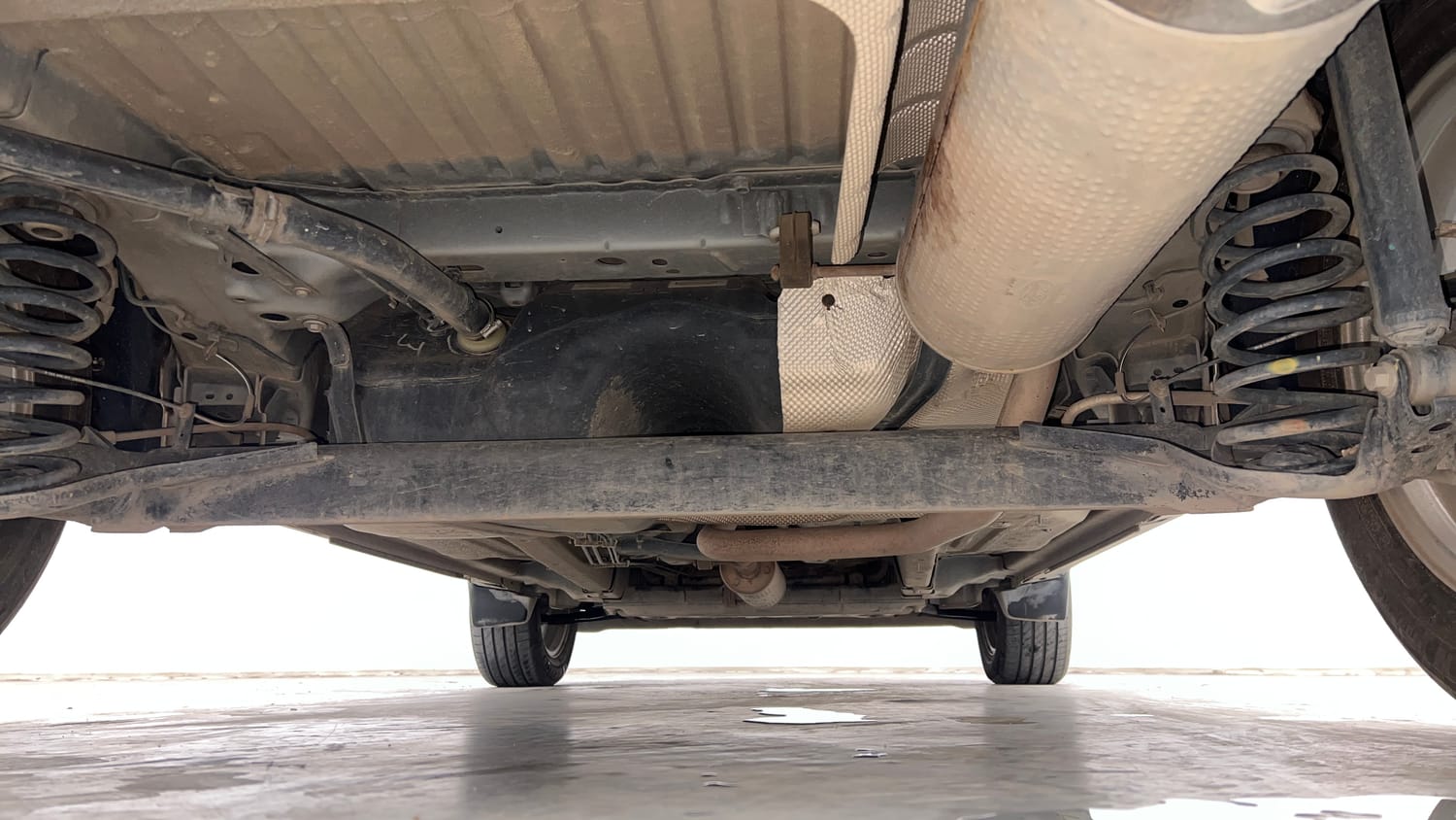 Used 2021 Ford EcoSport Titanium 1.5L Ti-VCT Petrol Manual extra REAR UNDERBODY VIEW (TAKEN FROM REAR)