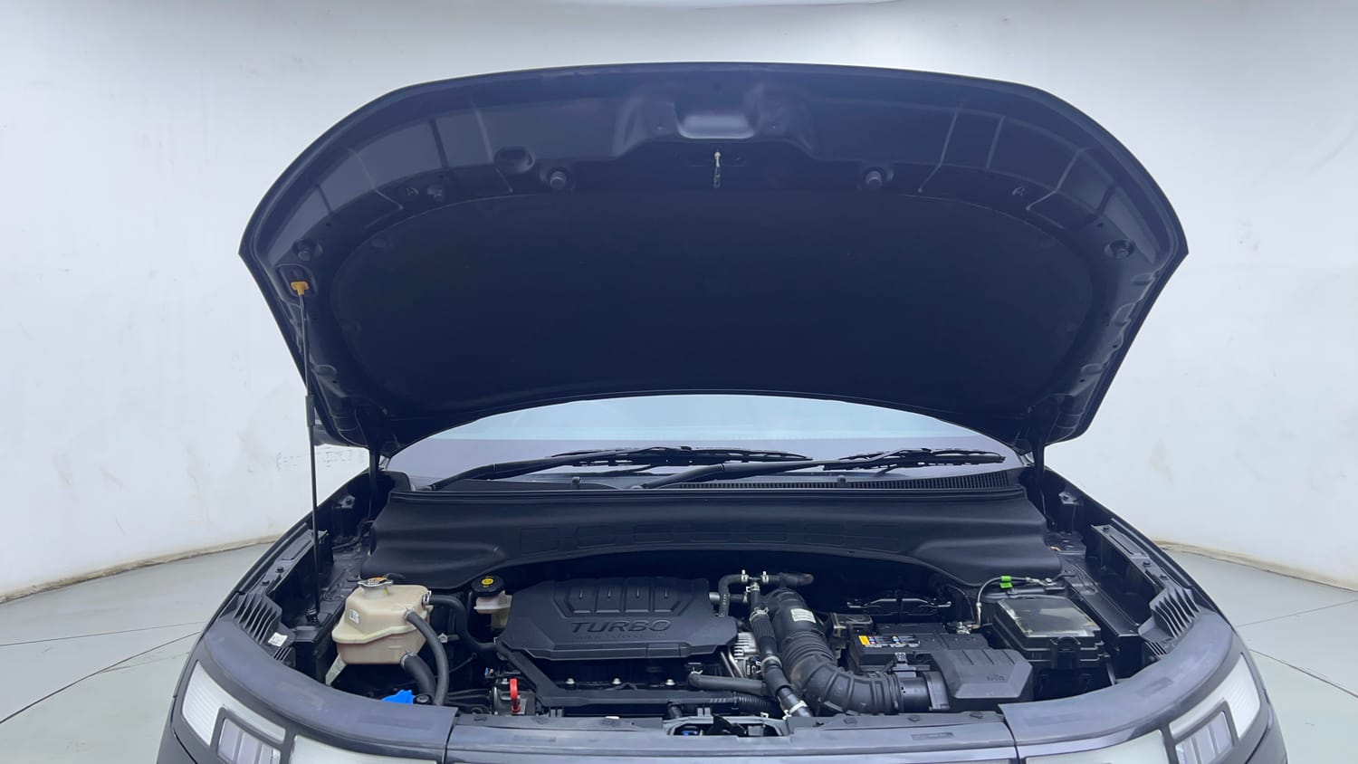 Used 2024 Hyundai Creta N-Line N10 1.5 Turbo DCT Petrol Automatic engine ENGINE & BONNET OPEN FRONT VIEW