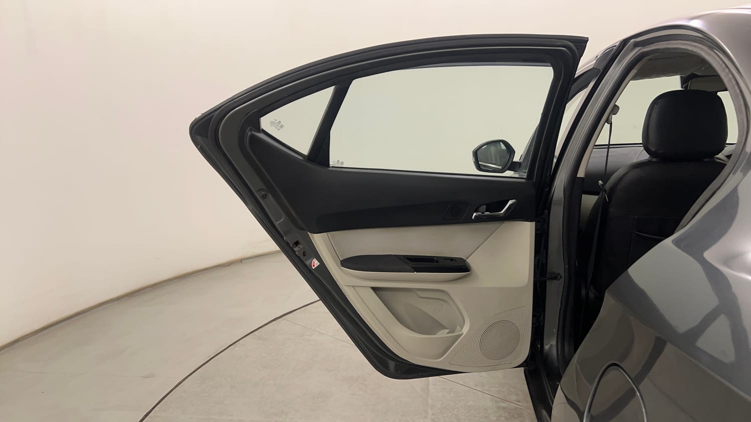 Used 2023 Tata Tigor XZ Plus CNG Cng Manual interior LEFT REAR DOOR OPEN VIEW