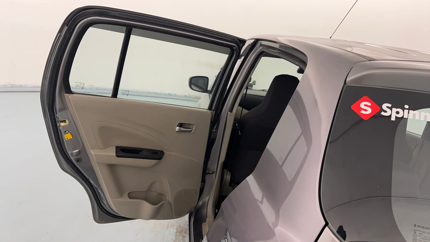 Used 2016 Maruti Suzuki Celerio VXi Petrol Manual interior LEFT REAR DOOR OPEN VIEW