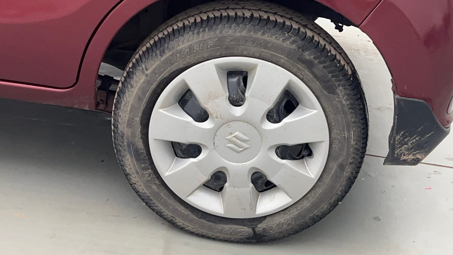Used 2019 Maruti Suzuki Alto K10 VXI CNG (Outside Fitted) Cng Manual tyres LEFT REAR TYRE RIM VIEW