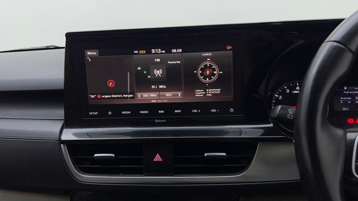 Used 2020 Kia Seltos HTX 1.5 Petrol Manual top_features Touch screen infotainment system