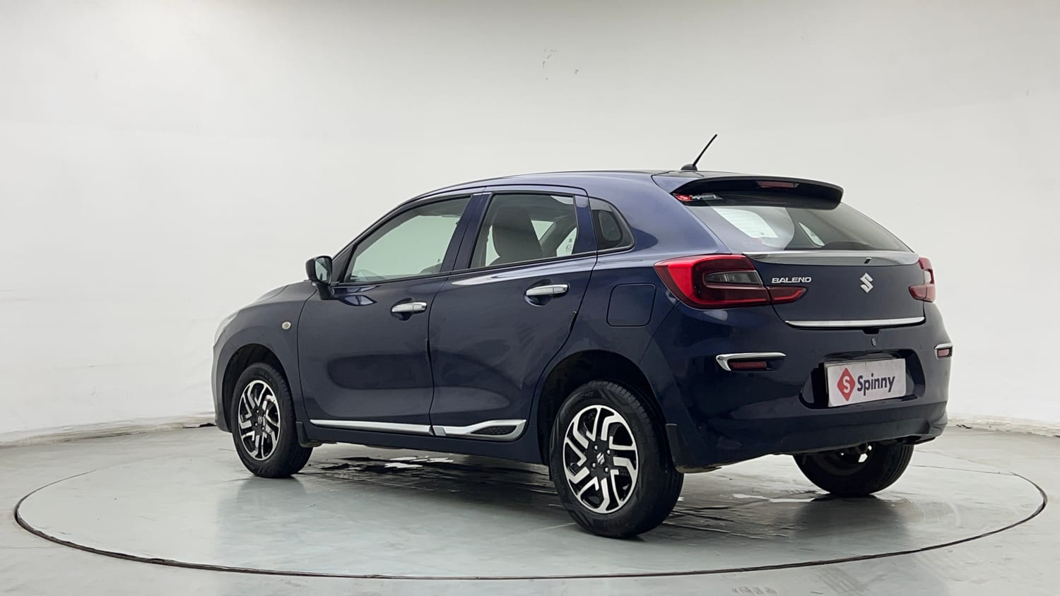 Used 2025 Maruti Suzuki Baleno Sigma MT Petrol Manual exterior LEFT REAR CORNER VIEW