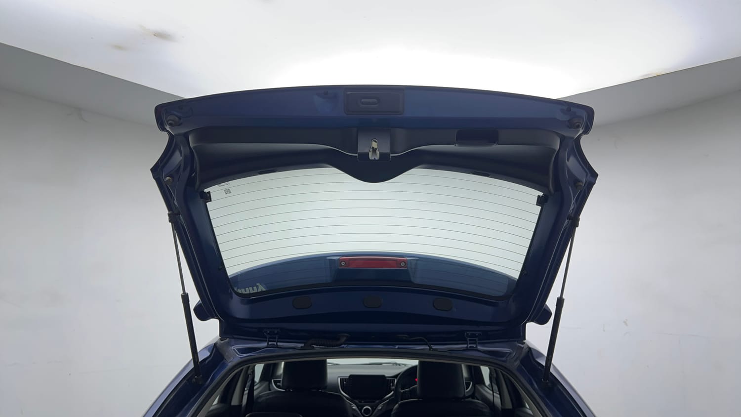 Used 2022 Maruti Suzuki Baleno Delta Petrol Manual interior DICKY DOOR OPEN VIEW