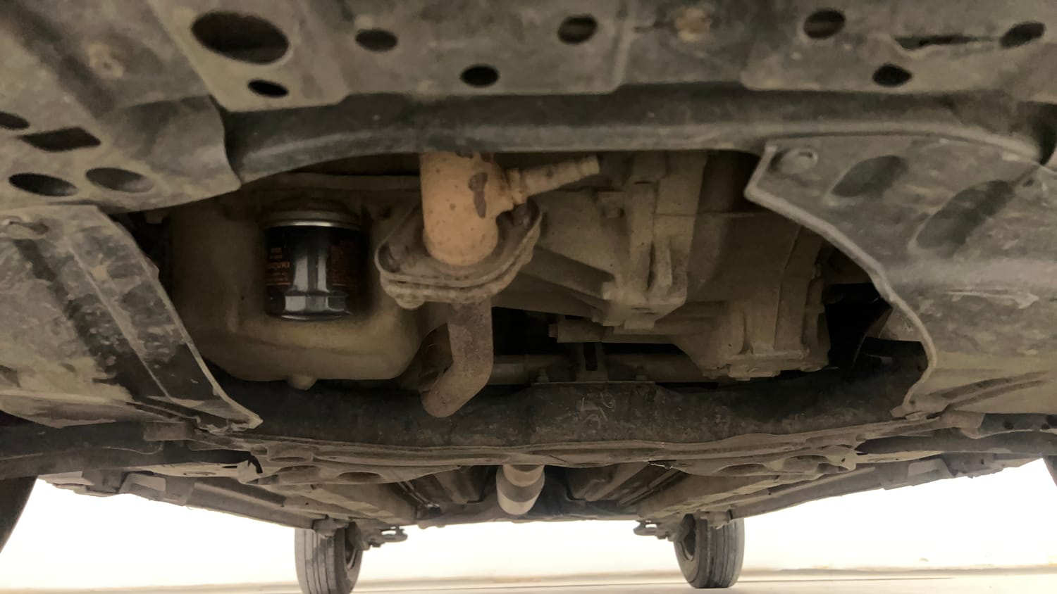 Used 2013 Maruti Suzuki Swift VXi Petrol Manual extra FRONT LEFT UNDERBODY VIEW