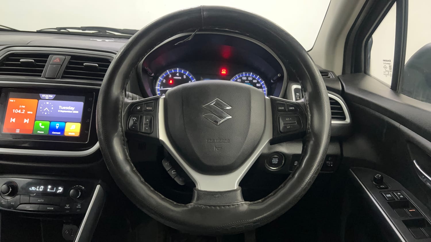 Used 2021 Maruti Suzuki S-Cross Zeta Petrol Manual interior STEERING VIEW