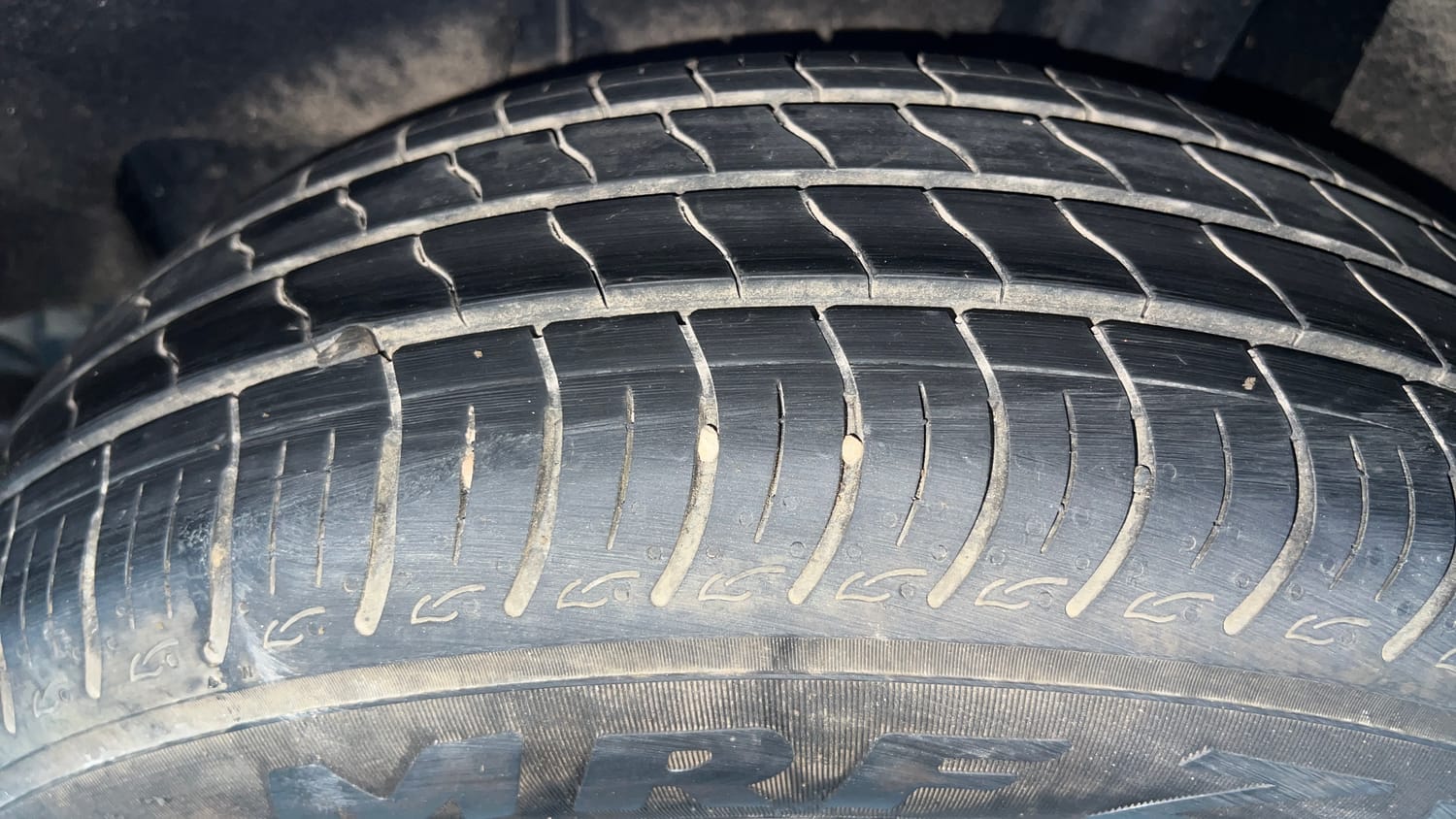 Used 2022 Maruti Suzuki Baleno Delta Petrol Manual tyres LEFT REAR TYRE TREAD VIEW