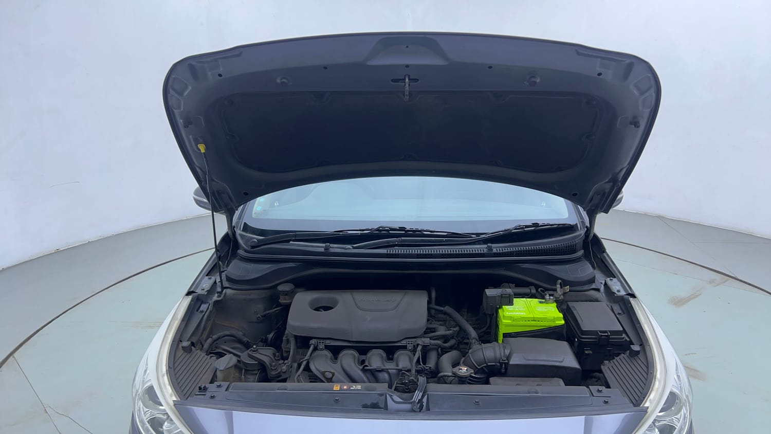 Used 2019 Hyundai Verna SX Plus 1.6 VTVT AT Petrol Automatic engine ENGINE & BONNET OPEN FRONT VIEW