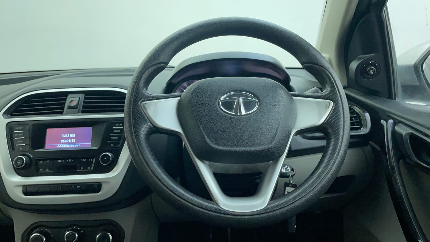 Used 2016 Tata Tiago Revotron XT Petrol Manual interior STEERING VIEW