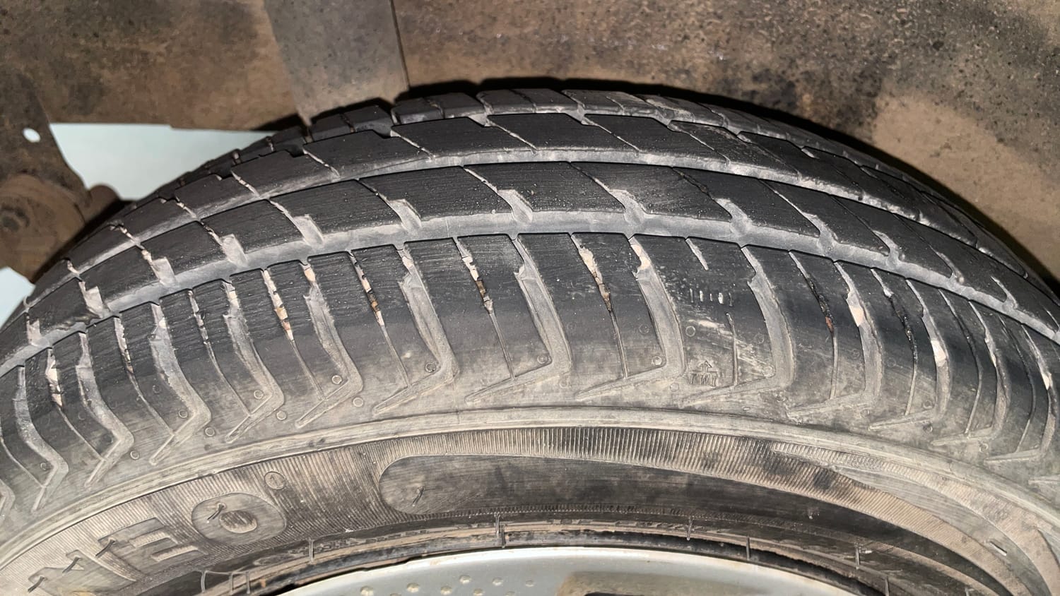 Used 2023 Maruti Suzuki Alto K10 VXi Petrol Manual tyres RIGHT REAR TYRE TREAD VIEW