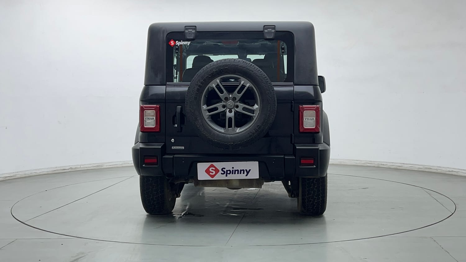 Used 2023 mahindra Thar LX Hard Top Petrol AT 4WD Petrol Automatic exterior BACK VIEW
