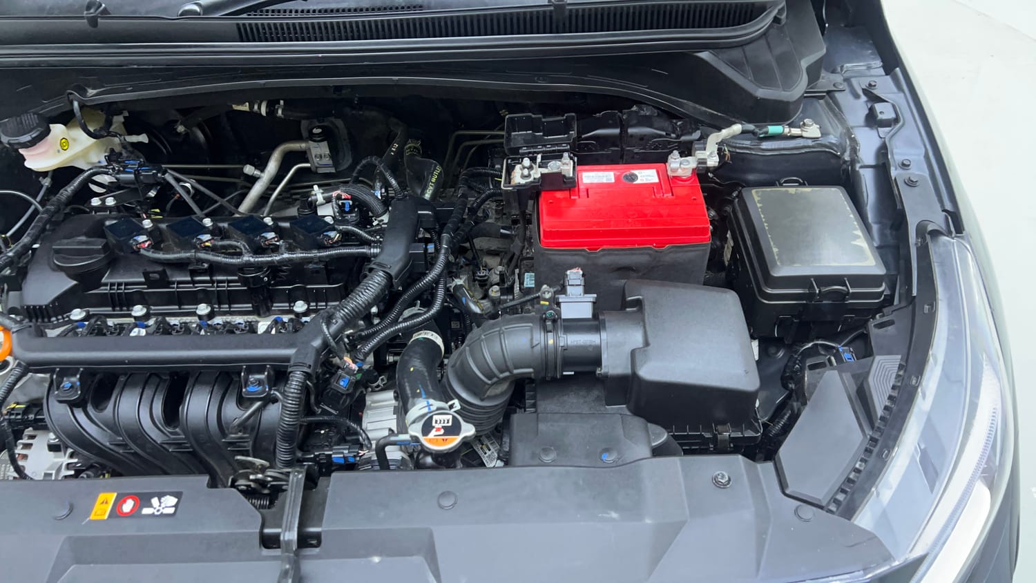 Used 2025 Hyundai New i20 Asta (O) 1.2 IVT Petrol Automatic engine ENGINE LEFT SIDE VIEW