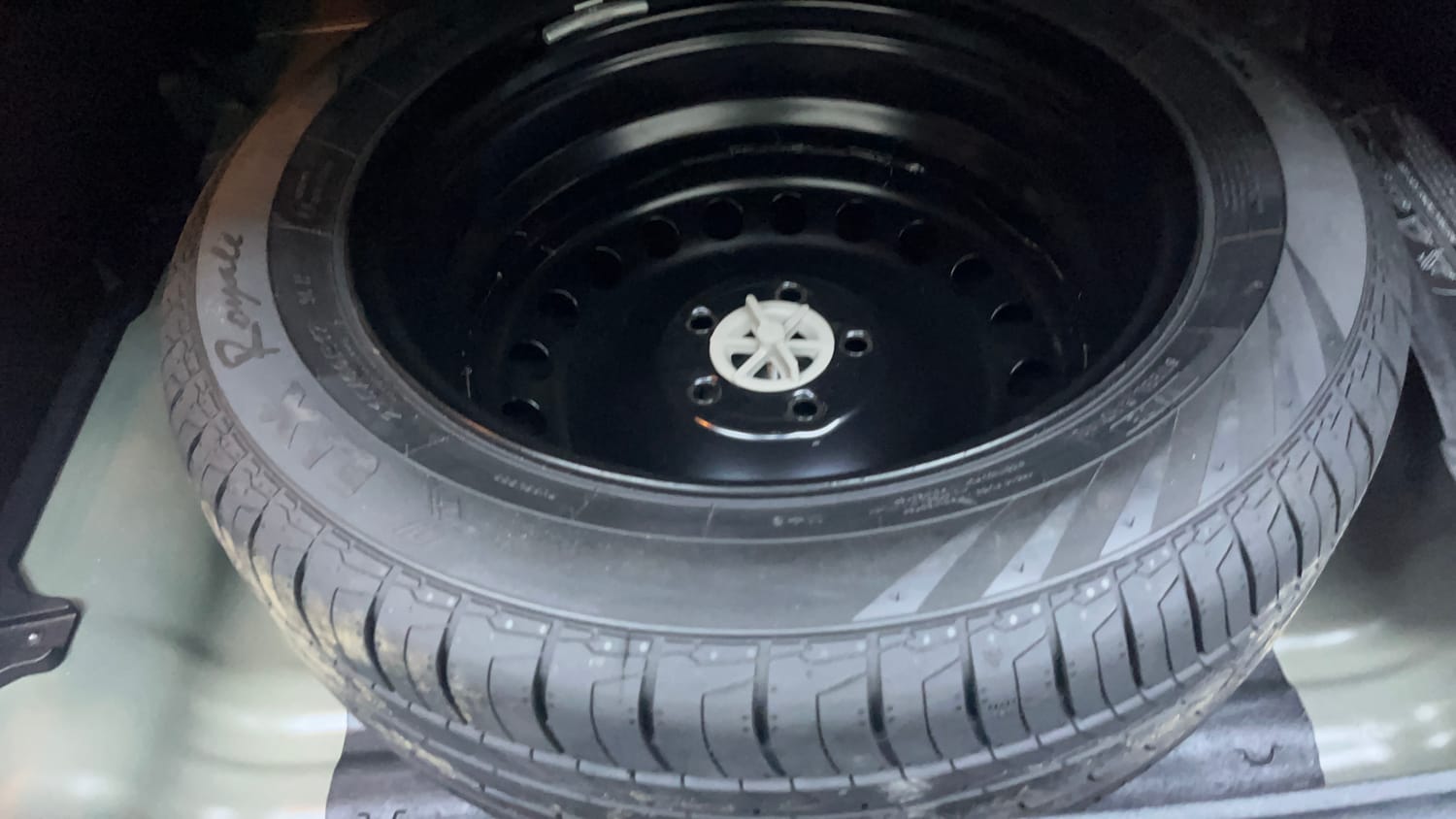 Used 2024 Hyundai Creta N-Line N10 1.5 Turbo DCT Petrol Automatic tyres SPARE TYRE VIEW
