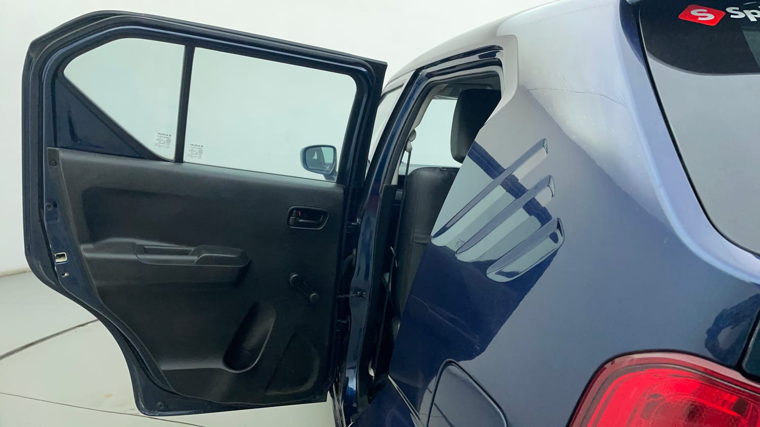 Used 2024 Maruti Suzuki Ignis Sigma 1.2 MT Petrol Manual interior LEFT REAR DOOR OPEN VIEW