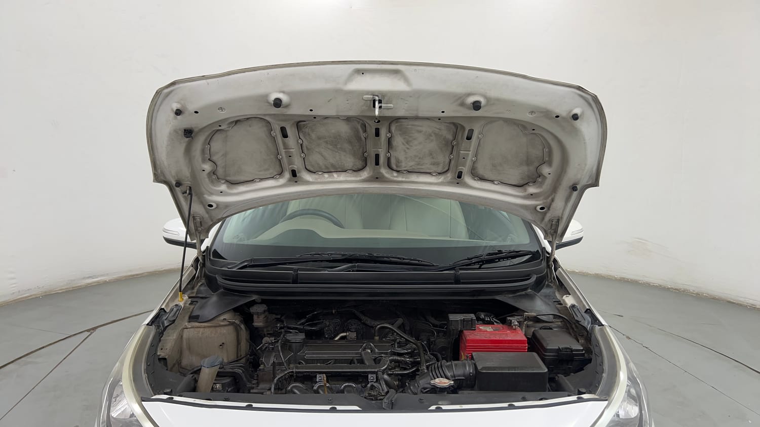 Used 2016 Hyundai Elite i20 Sportz 1.2 Petrol Manual engine ENGINE & BONNET OPEN FRONT VIEW