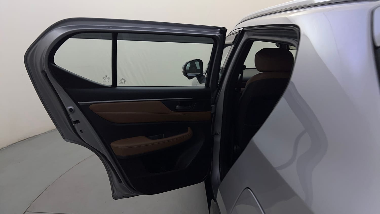 Used 2024 Honda Elevate ZX CVT Petrol Automatic interior LEFT REAR DOOR OPEN VIEW