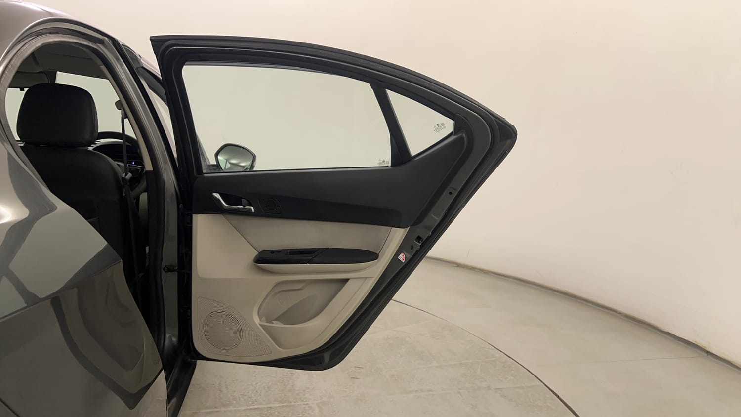 Used 2023 Tata Tigor XZ Plus CNG Cng Manual interior RIGHT REAR DOOR OPEN VIEW