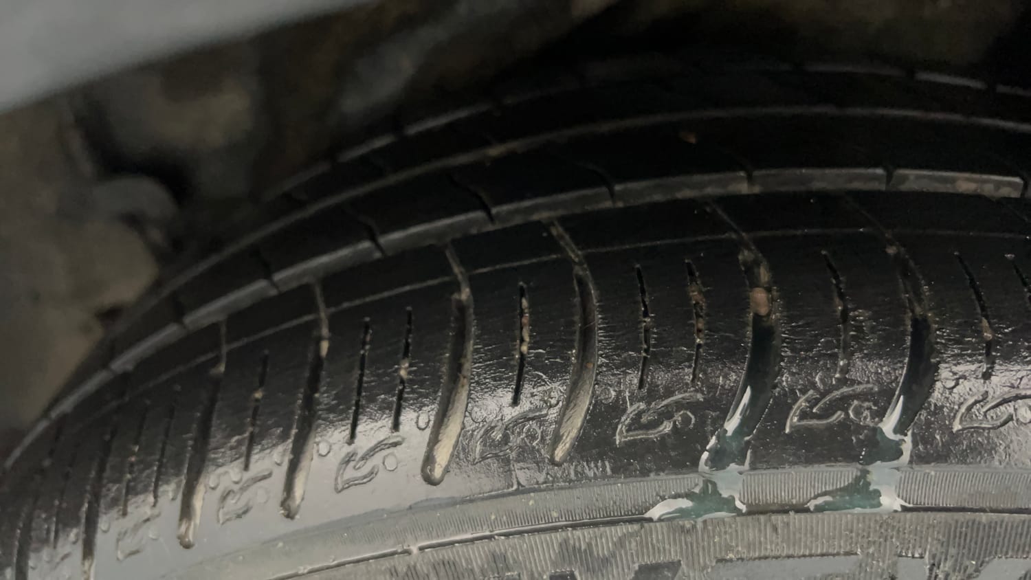 Used 2018 Hyundai Verna SX (O) 1.6 VTVT AT Petrol Automatic tyres LEFT REAR TYRE TREAD VIEW
