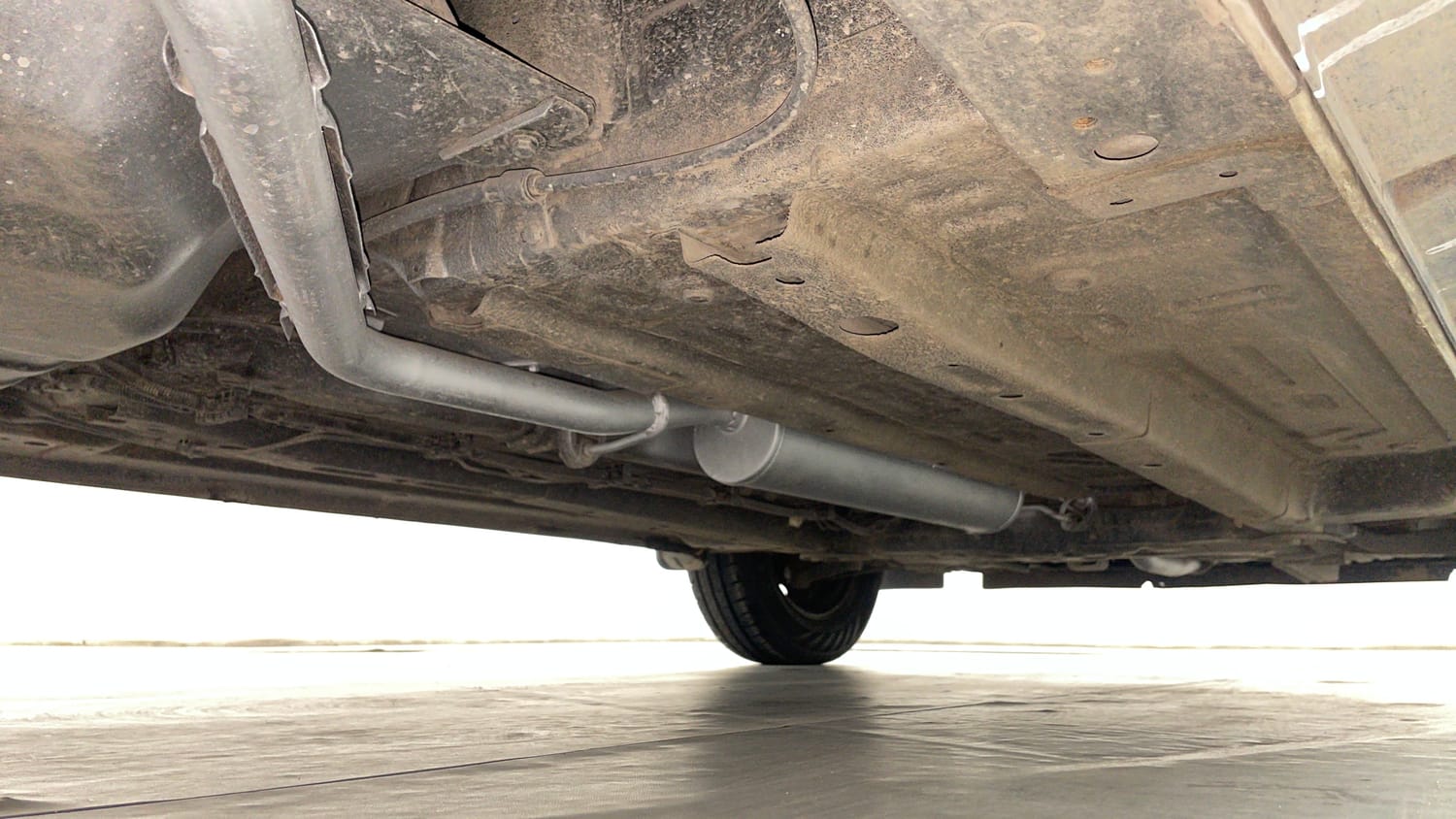 Used 2023 Tata Punch Pure MT Petrol Manual extra REAR RIGHT UNDERBODY VIEW