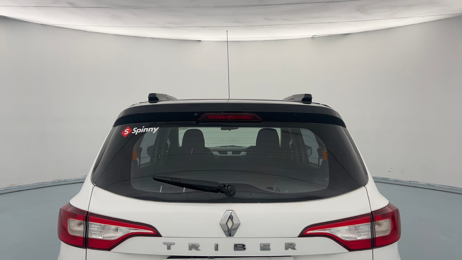 Used 2023 Renault Triber RXZ Dual Tone Petrol Manual exterior BACK WINDSHIELD VIEW