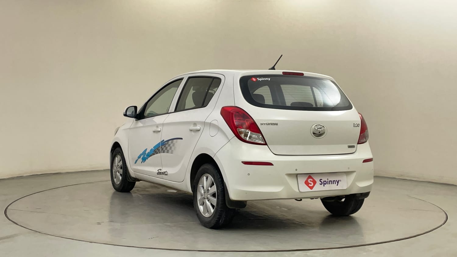 Used 2012 Hyundai i20 Sportz 1.2 Petrol Manual exterior LEFT REAR CORNER VIEW