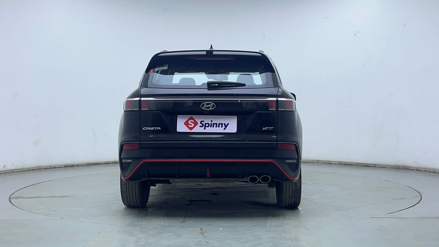 Used 2024 Hyundai Creta N-Line N10 1.5 Turbo DCT Petrol Automatic exterior BACK VIEW