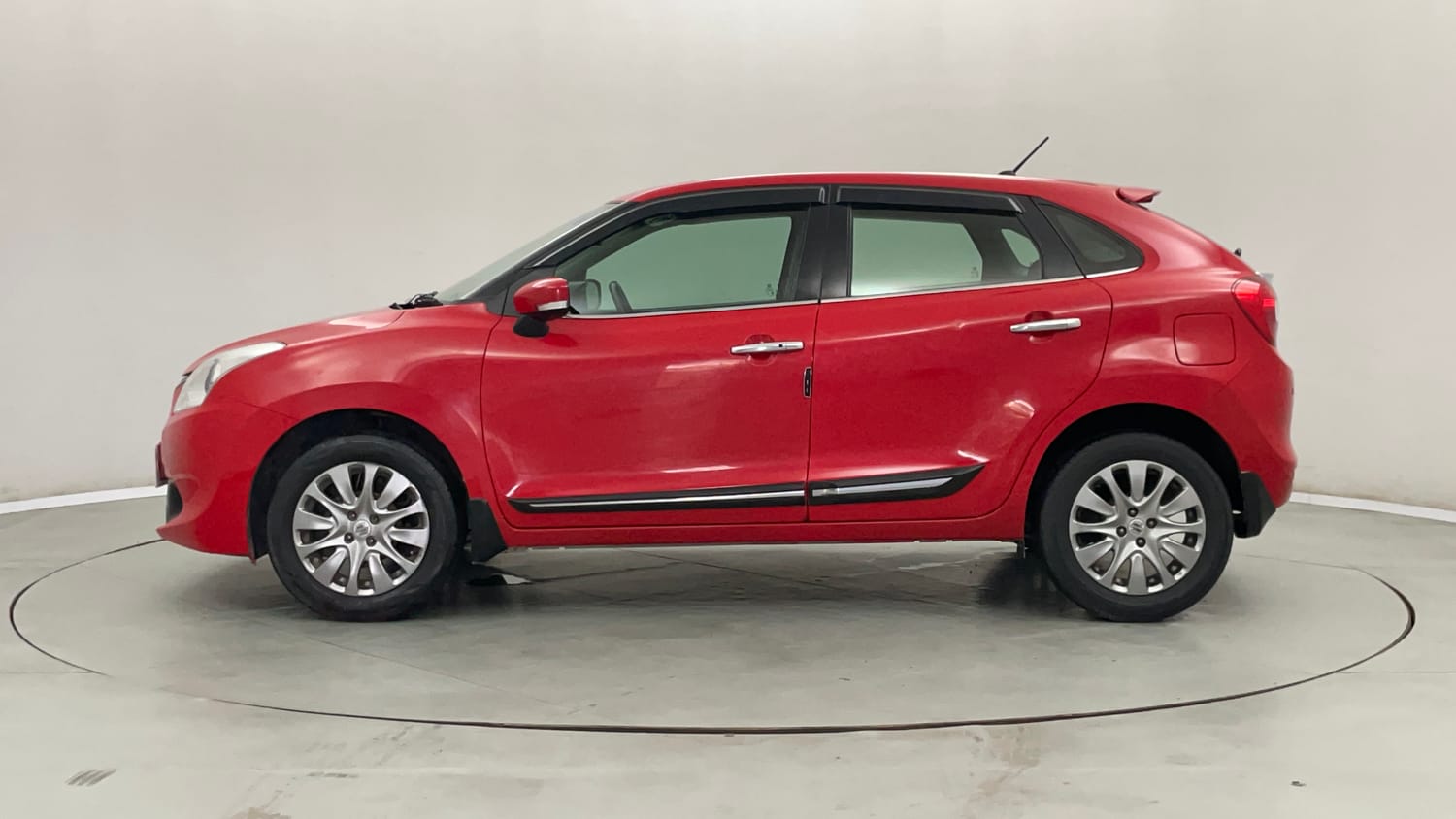 Used 2017 Maruti Suzuki Baleno Zeta 1.2 Petrol Manual exterior LEFT SIDE VIEW