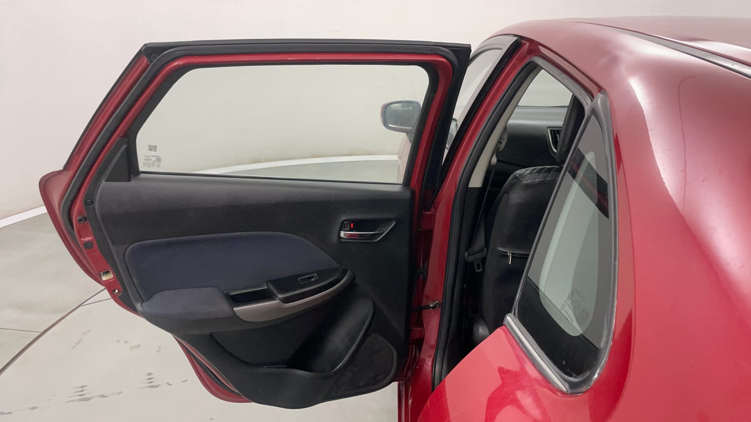 Used 2020 Maruti Suzuki Baleno Zeta Petrol Manual interior LEFT REAR DOOR OPEN VIEW