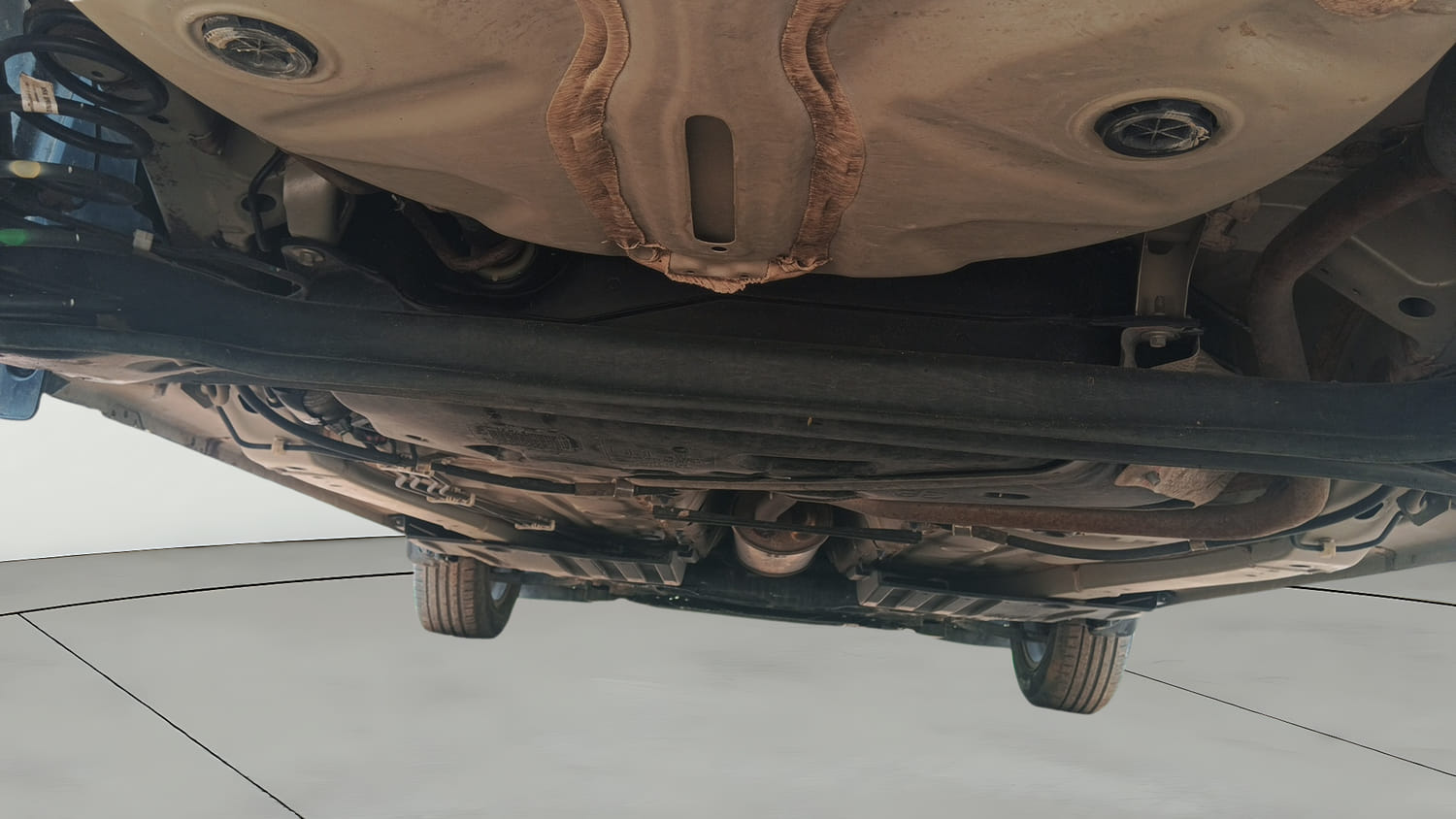 Used 2021 Maruti Suzuki Swift ZXi Plus Petrol Manual extra REAR RIGHT UNDERBODY VIEW