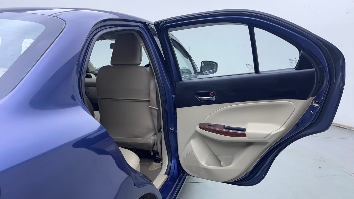 Used 2018 Maruti Suzuki Dzire ZXi Plus AMT Petrol Automatic interior RIGHT REAR DOOR OPEN VIEW