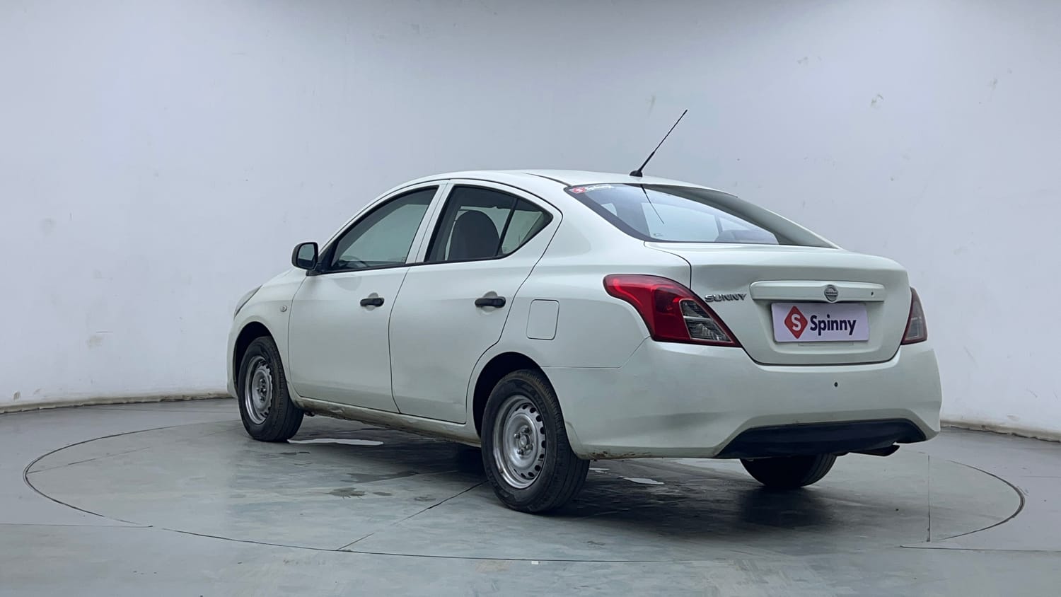 Used 2018 Nissan Sunny XE D Diesel Manual exterior LEFT REAR CORNER VIEW
