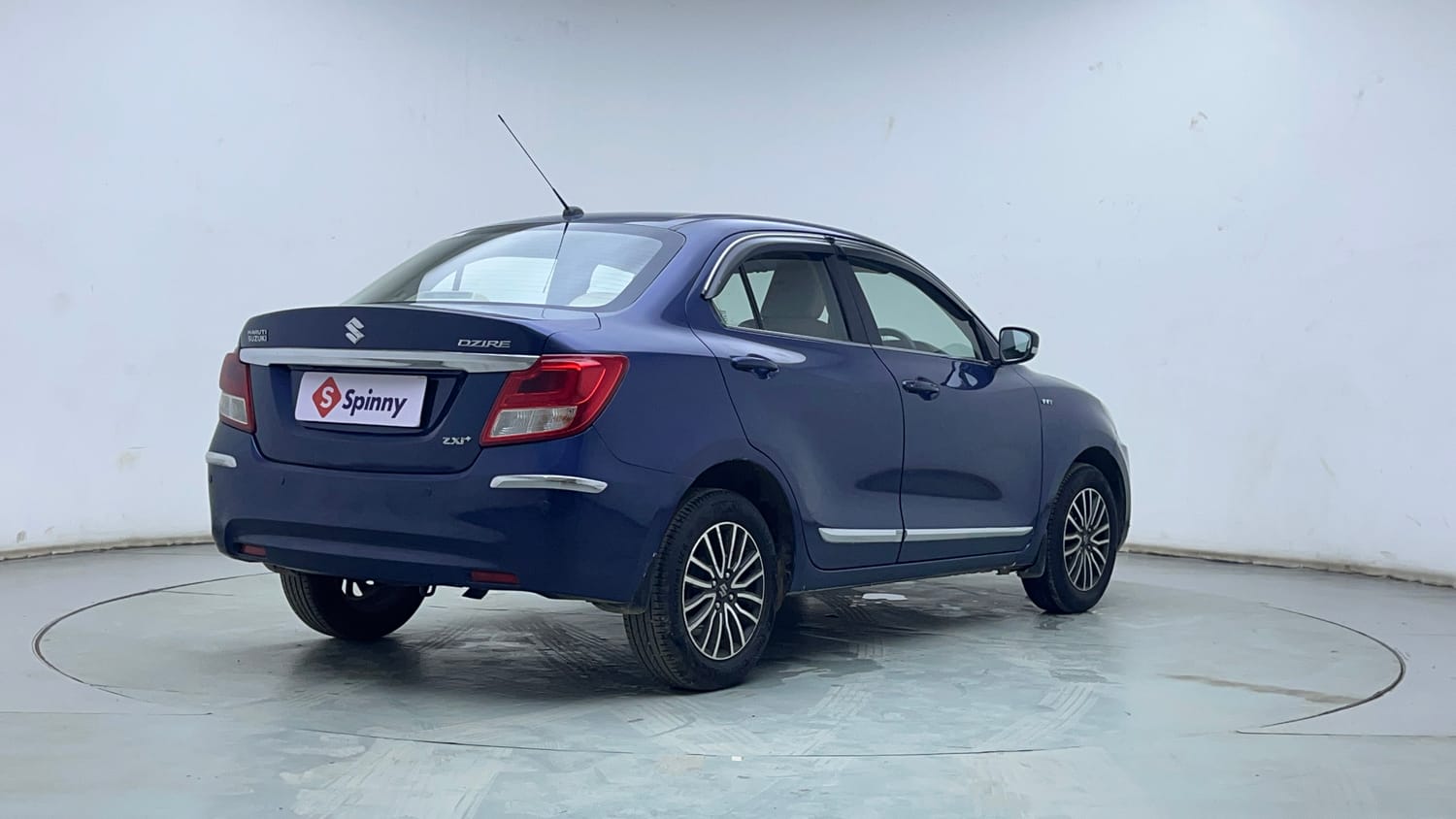 Used 2018 Maruti Suzuki Dzire ZXi Plus AMT Petrol Automatic exterior RIGHT REAR CORNER VIEW