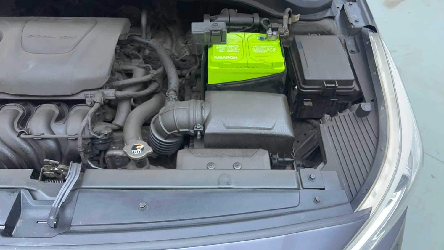 Used 2019 Hyundai Verna SX Plus 1.6 VTVT AT Petrol Automatic engine ENGINE LEFT SIDE VIEW
