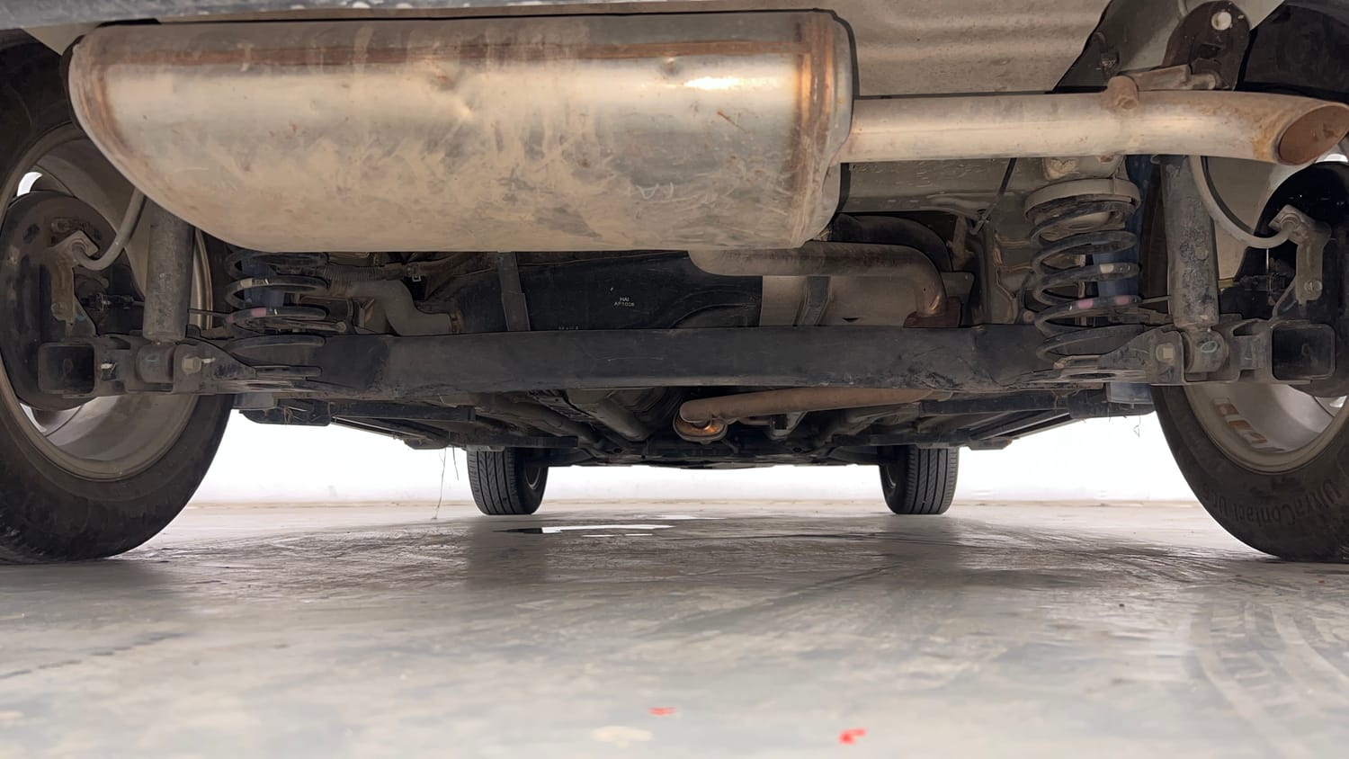 Used 2017 Hyundai Creta 1.6 SX Plus Petrol Petrol Manual extra REAR UNDERBODY VIEW (TAKEN FROM REAR)