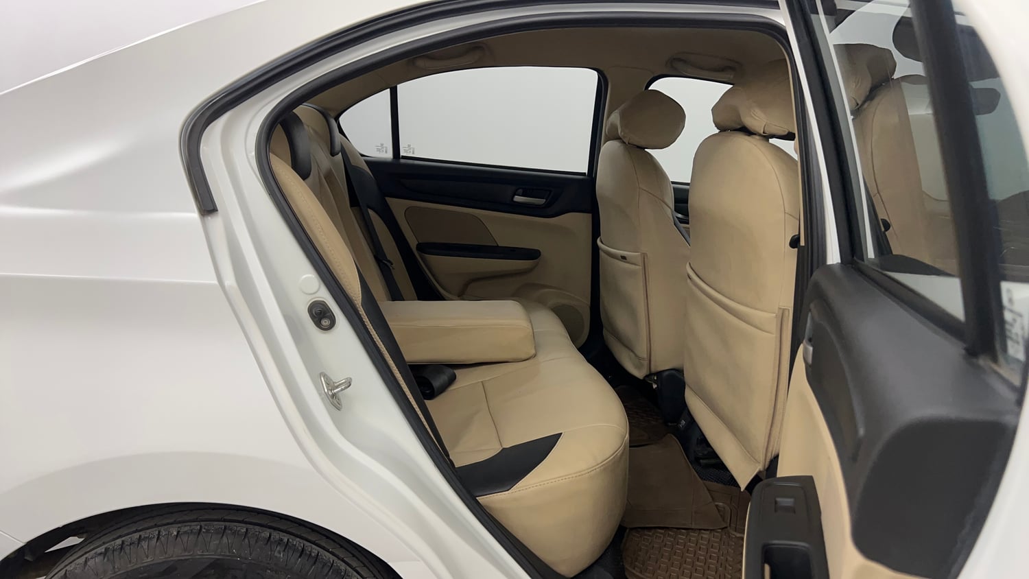 Used 2018 Honda Amaze 1.2 VX MT Petrol Petrol Manual interior RIGHT SIDE REAR DOOR CABIN VIEW