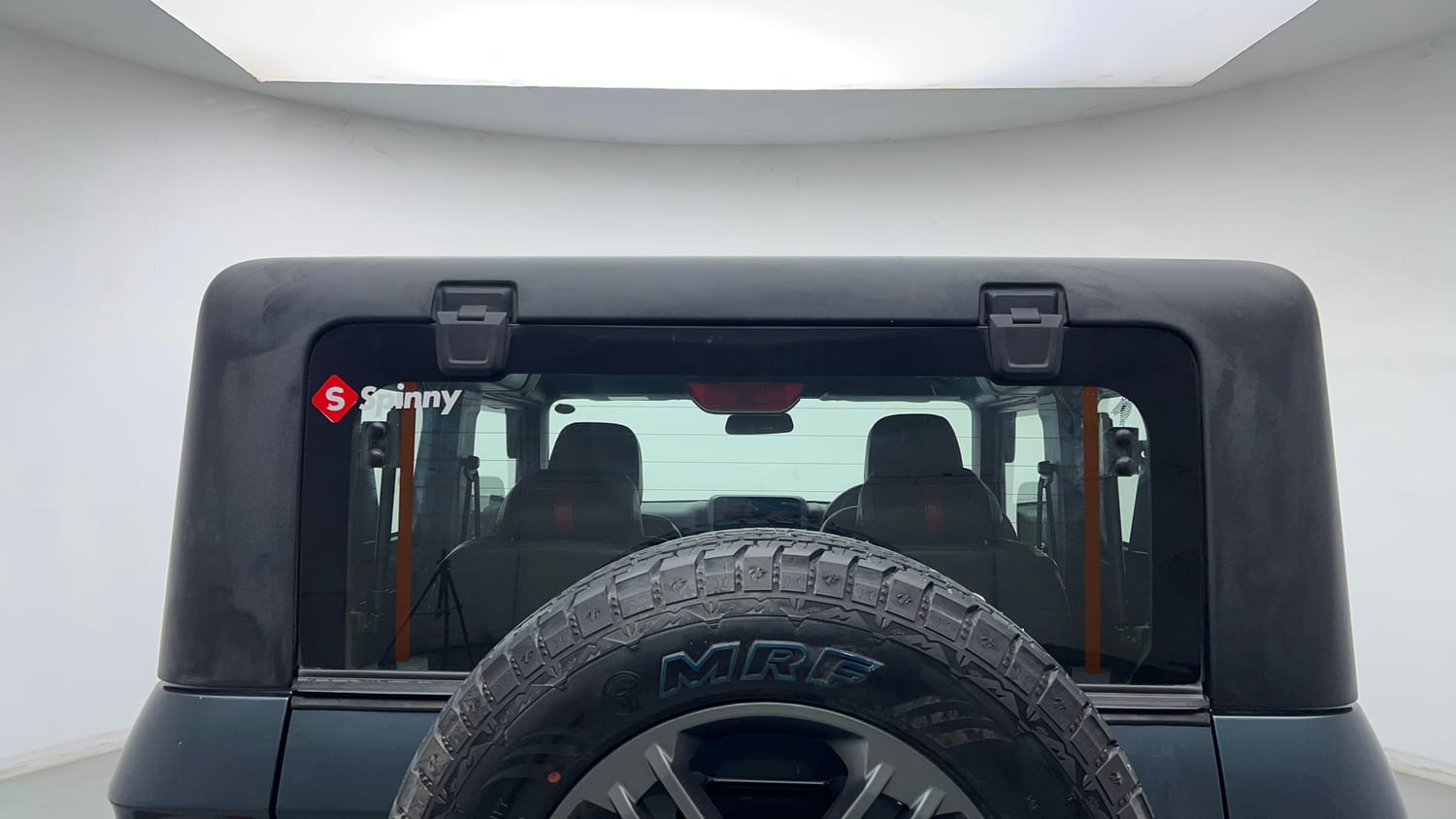 Used 2022 mahindra Thar LX Hard Top Petrol AT 4WD Petrol Automatic exterior BACK WINDSHIELD VIEW