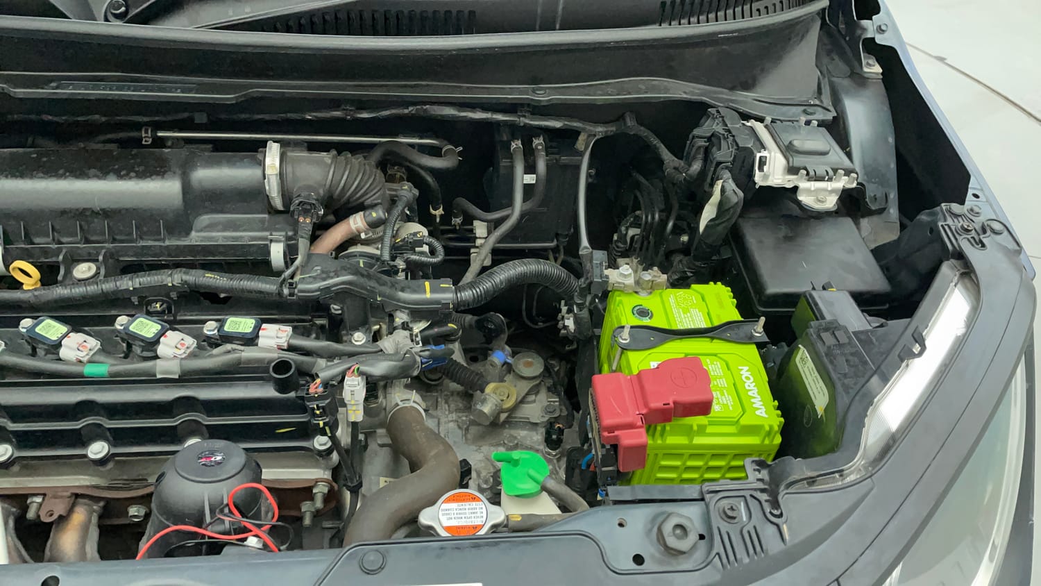 Used 2024 Maruti Suzuki Ignis Sigma 1.2 MT Petrol Manual engine ENGINE LEFT SIDE VIEW