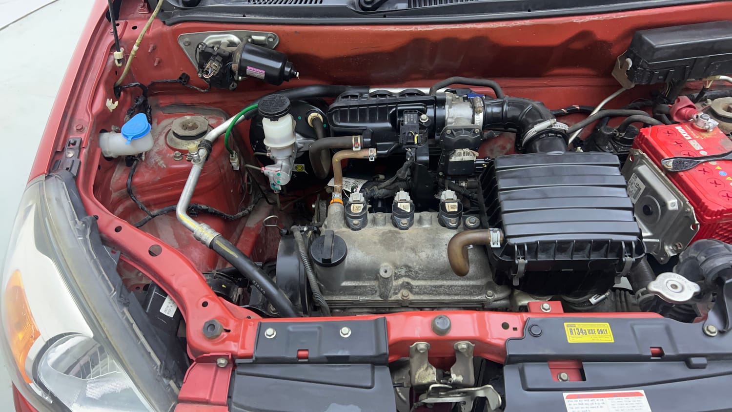 Used 2018 Maruti Suzuki Alto 800 VXi Petrol Manual engine ENGINE RIGHT SIDE VIEW