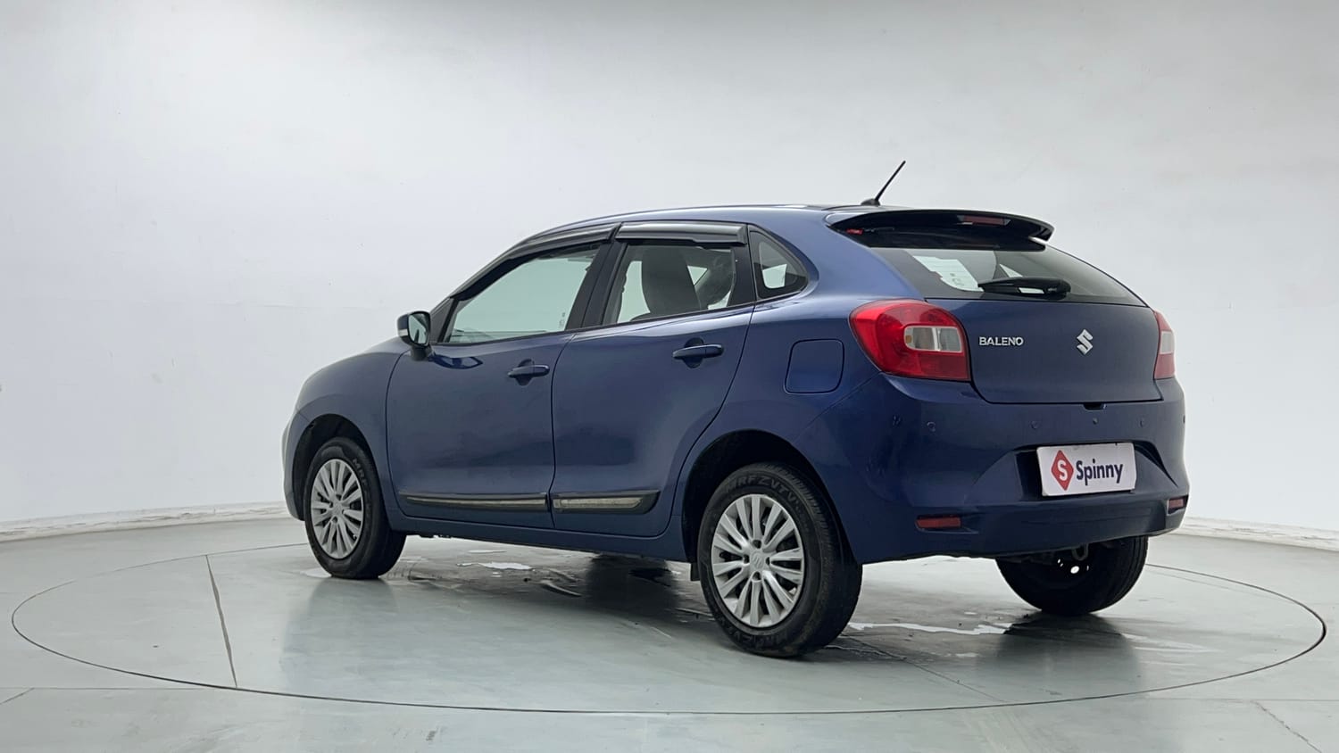 Used 2022 Maruti Suzuki Baleno Delta Petrol Manual exterior LEFT REAR CORNER VIEW