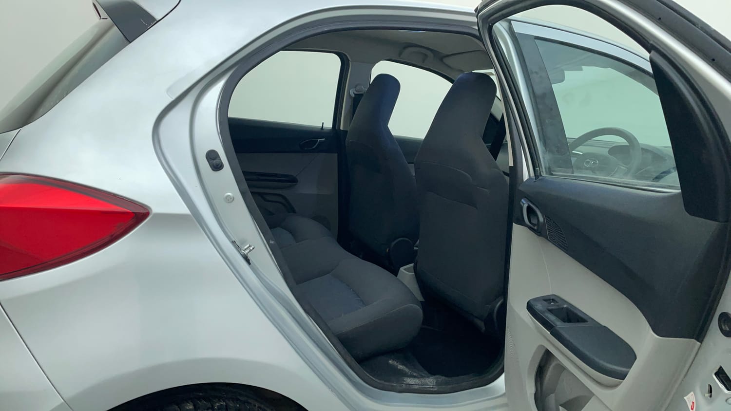 Used 2016 Tata Tiago Revotron XT Petrol Manual interior RIGHT SIDE REAR DOOR CABIN VIEW