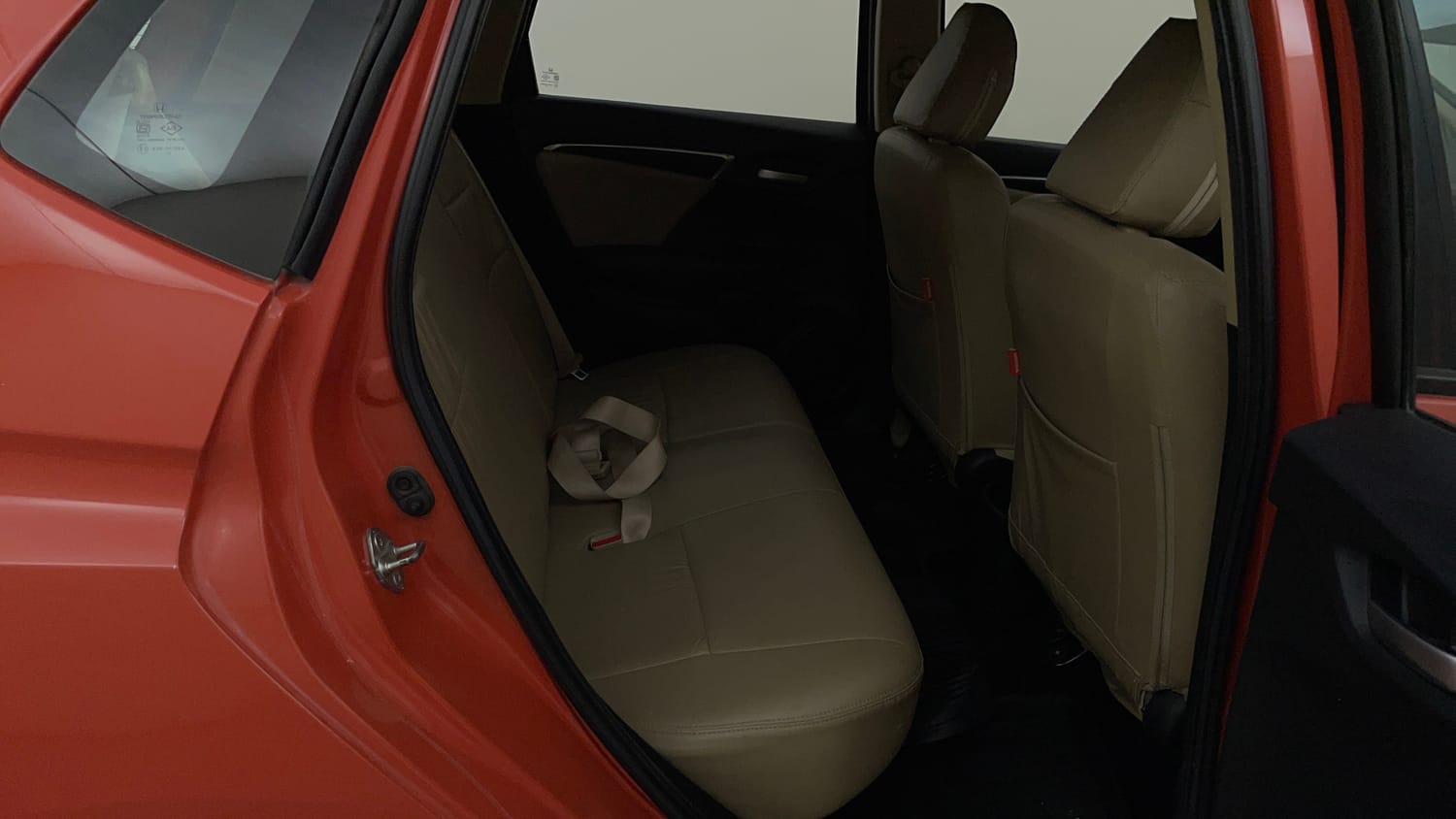 Used 2016 Honda Jazz V AT Petrol Petrol Automatic interior RIGHT SIDE REAR DOOR CABIN VIEW