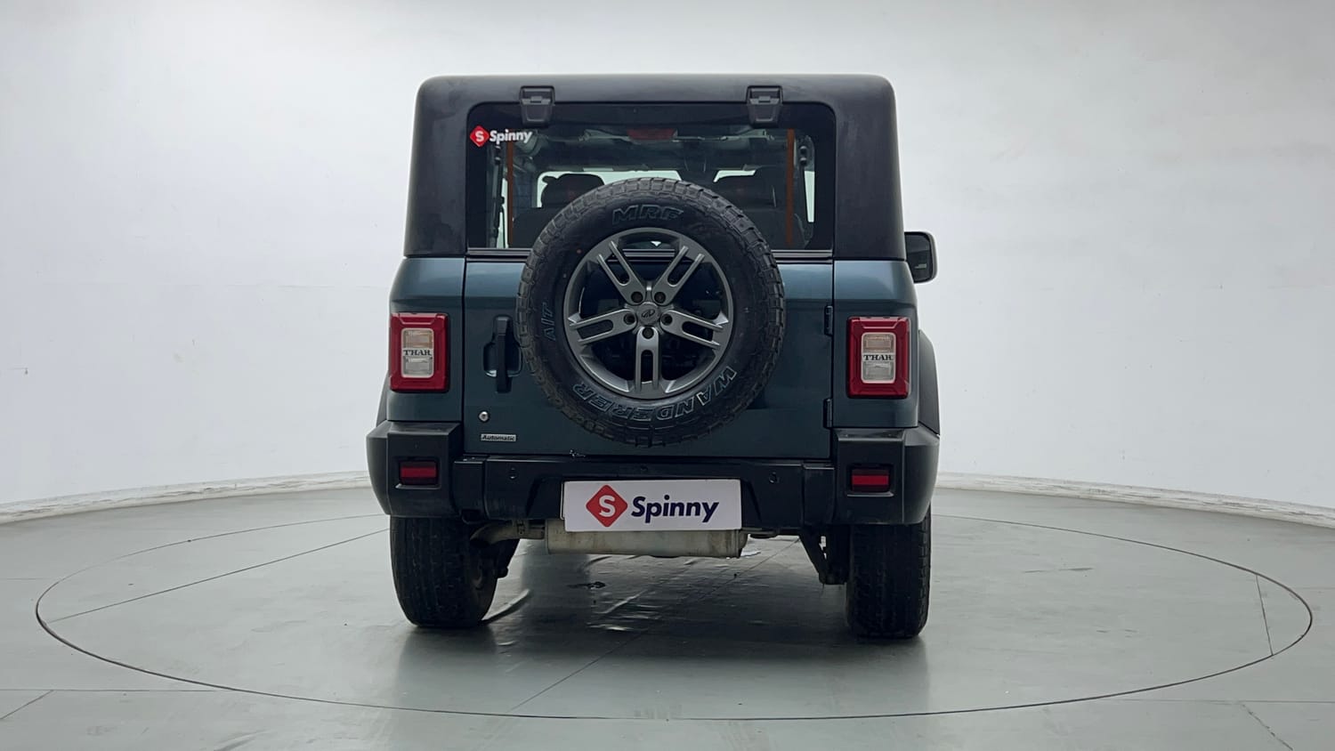 Used 2022 mahindra Thar LX Hard Top Petrol AT 4WD Petrol Automatic exterior BACK VIEW