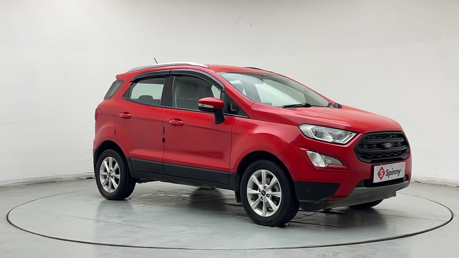 Used 2018 Ford EcoSport Titanium 1.5L TDCi Diesel Manual exterior RIGHT FRONT CORNER VIEW