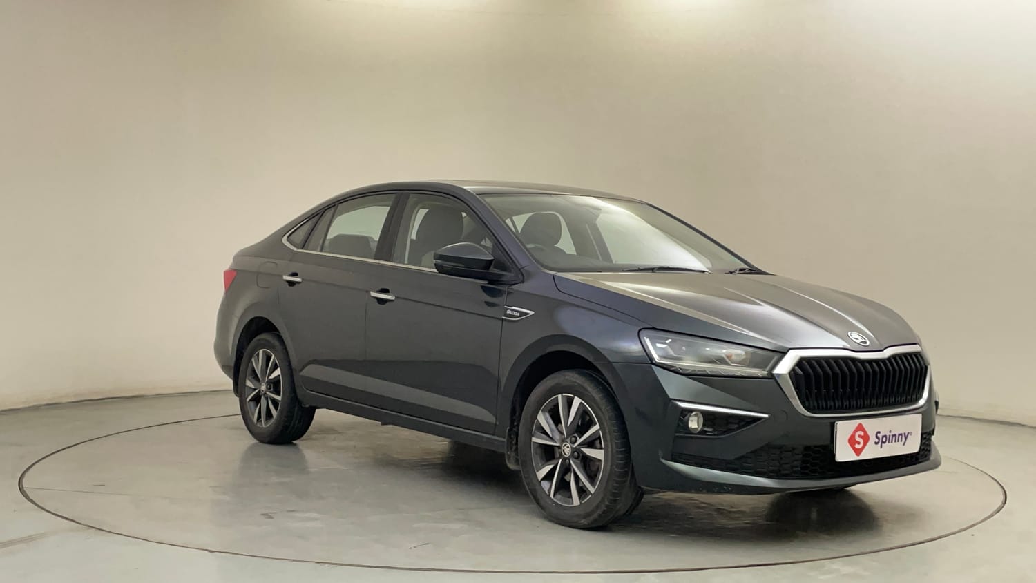 Used 2023 Skoda Slavia Style 1.5L TSI DSG Petrol Automatic exterior RIGHT FRONT CORNER VIEW