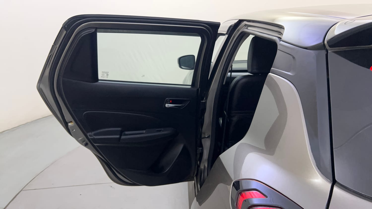 Used 2022 Maruti Suzuki Swift VXi AMT Petrol Automatic interior LEFT REAR DOOR OPEN VIEW