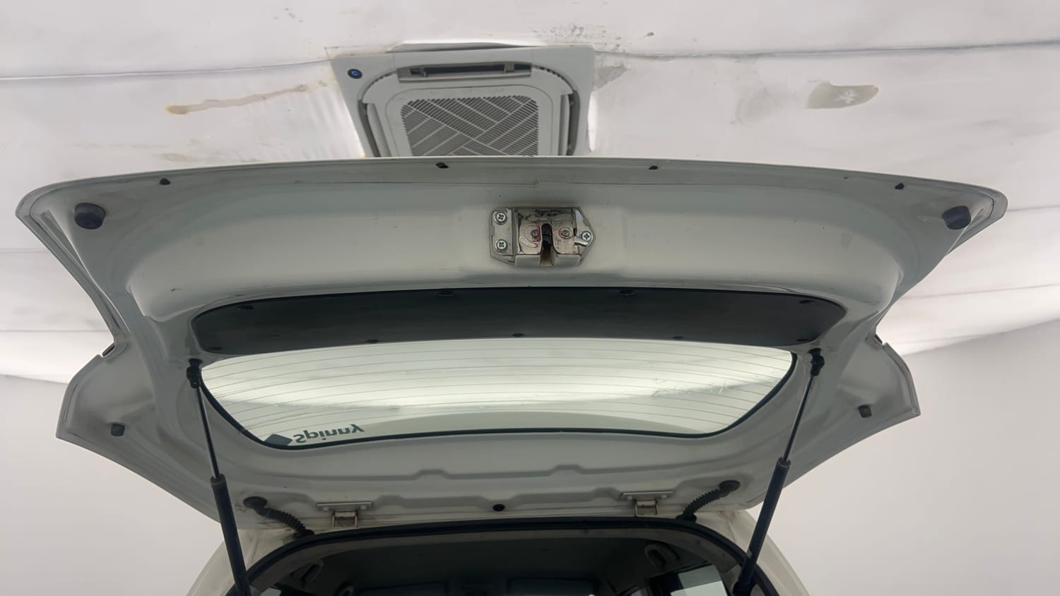 Used 2017 Maruti Suzuki Wagon R VXI+ AMT Petrol Automatic interior DICKY DOOR OPEN VIEW