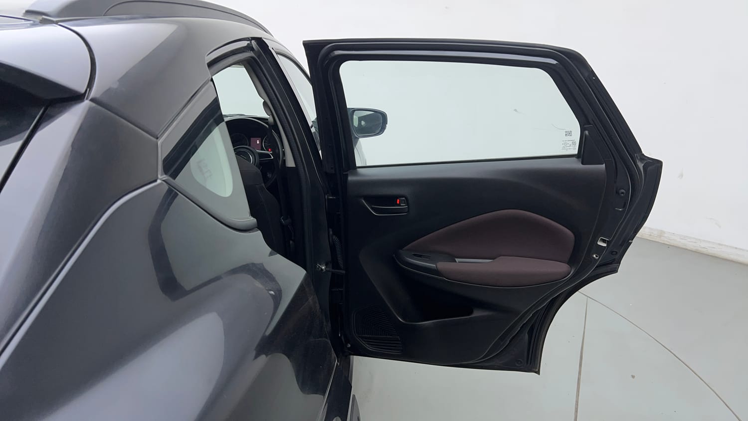 Used 2025 Maruti Suzuki Fronx Delta 1.2L MT Petrol Manual interior RIGHT REAR DOOR OPEN VIEW