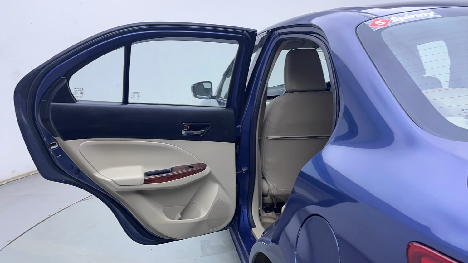 Used 2018 Maruti Suzuki Dzire ZXi Plus AMT Petrol Automatic interior LEFT REAR DOOR OPEN VIEW